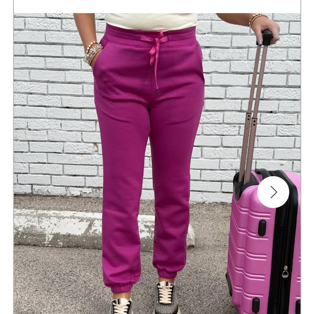 Dear Scarlett Scuba Joggers - choice of magenta or sage